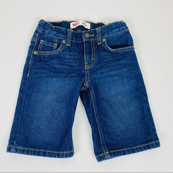 Levi’s 505 Regular Denim Shorts Size 5 - Picture 1 of 6